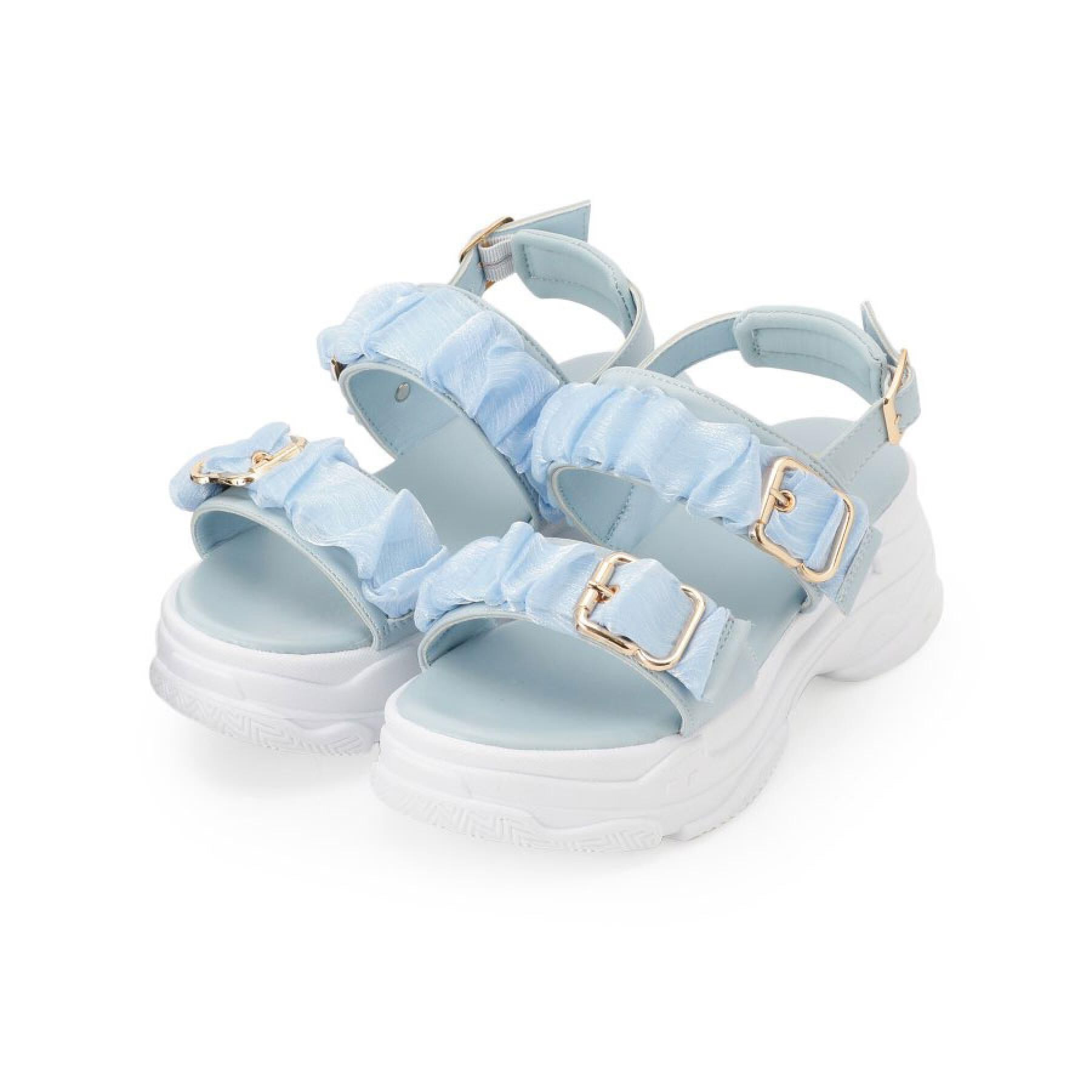 csT&P「ギャザーダブルベルトサンダル」|サンダル|