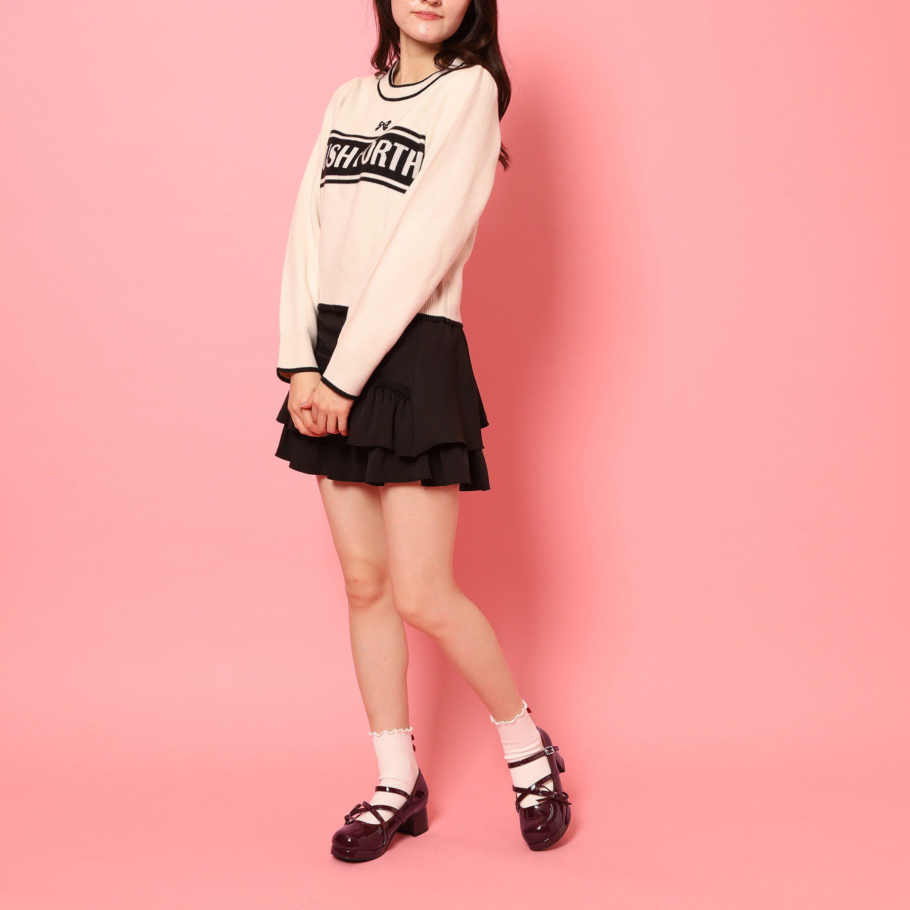 csT&P「バレエコアリボン付きパンプス」|パンプス|