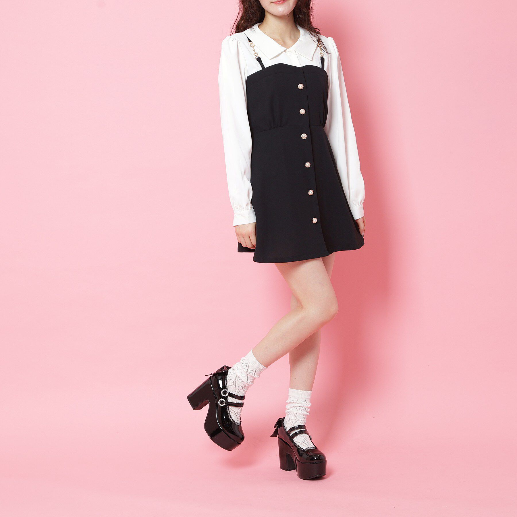 csT&P「厚底バックリボンパンプス」|パンプス|