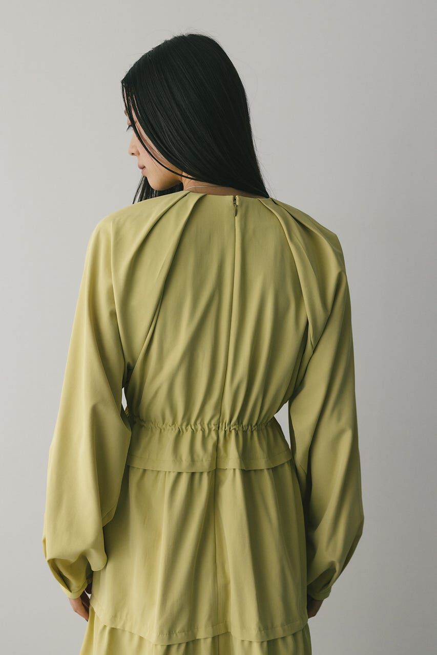 STYLEMIXER「ウエストドロストティアードワンピース」|ワンピース|