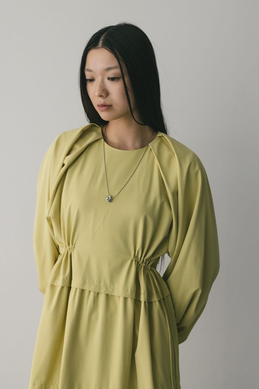 STYLEMIXER「ウエストドロストティアードワンピース」|ワンピース|