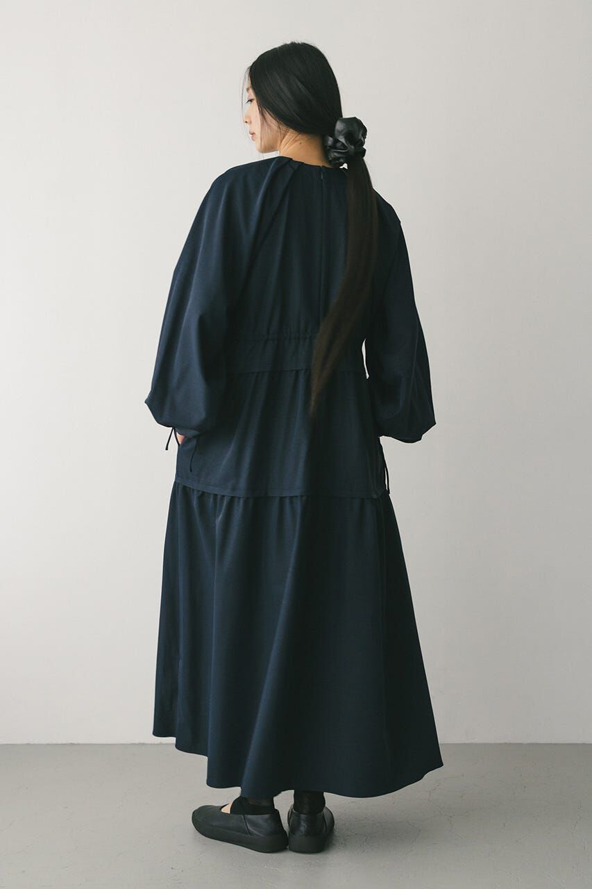 STYLEMIXER「ウエストドロストティアードワンピース」|ワンピース|