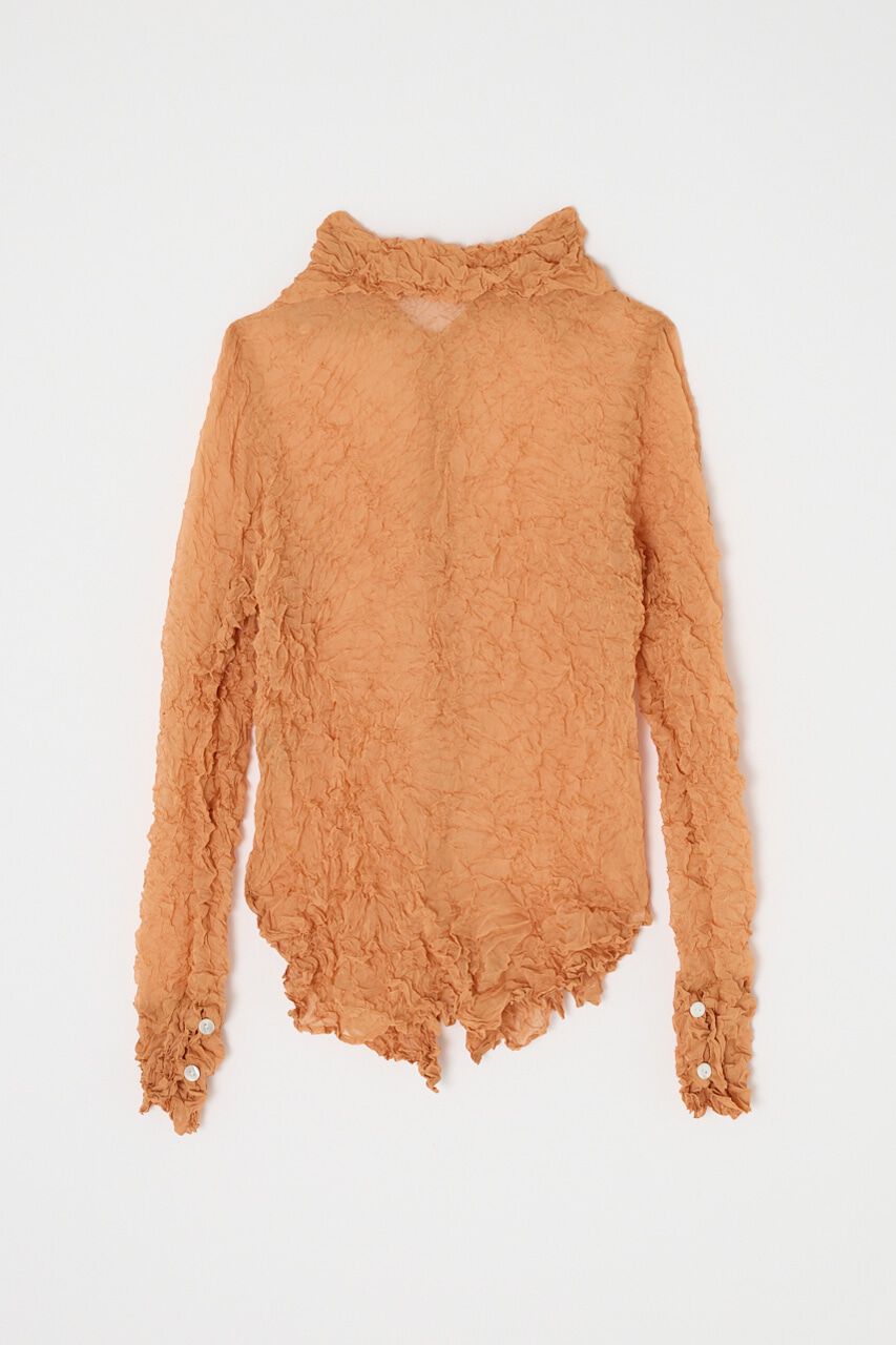 MOUSSY「リンクル２WAYシャツ　リサイクルポリエステル使用」|シャツ・ブラウス|