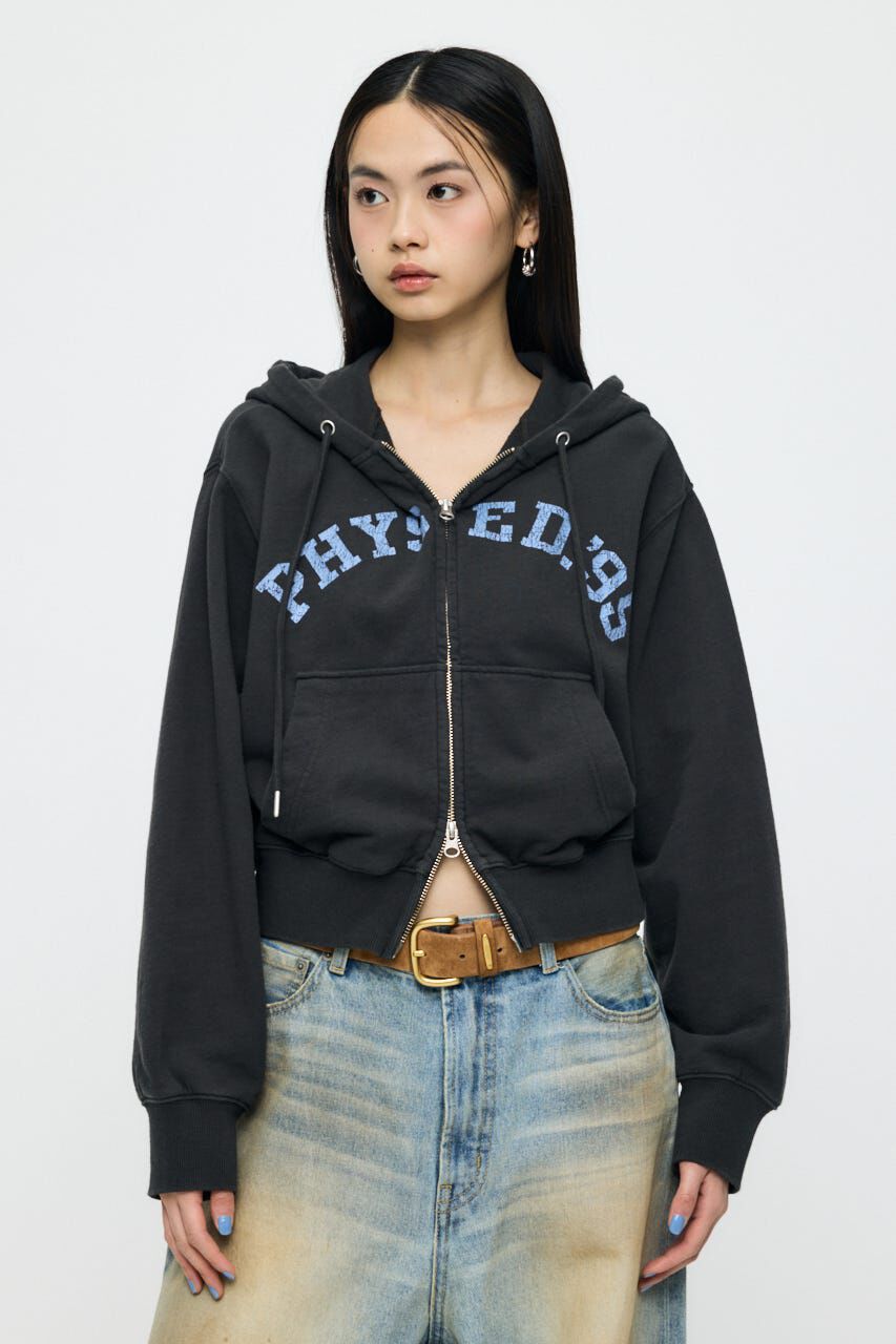 MOUSSY「PHYS. ED. ZIP UP フーディー」|パーカー|