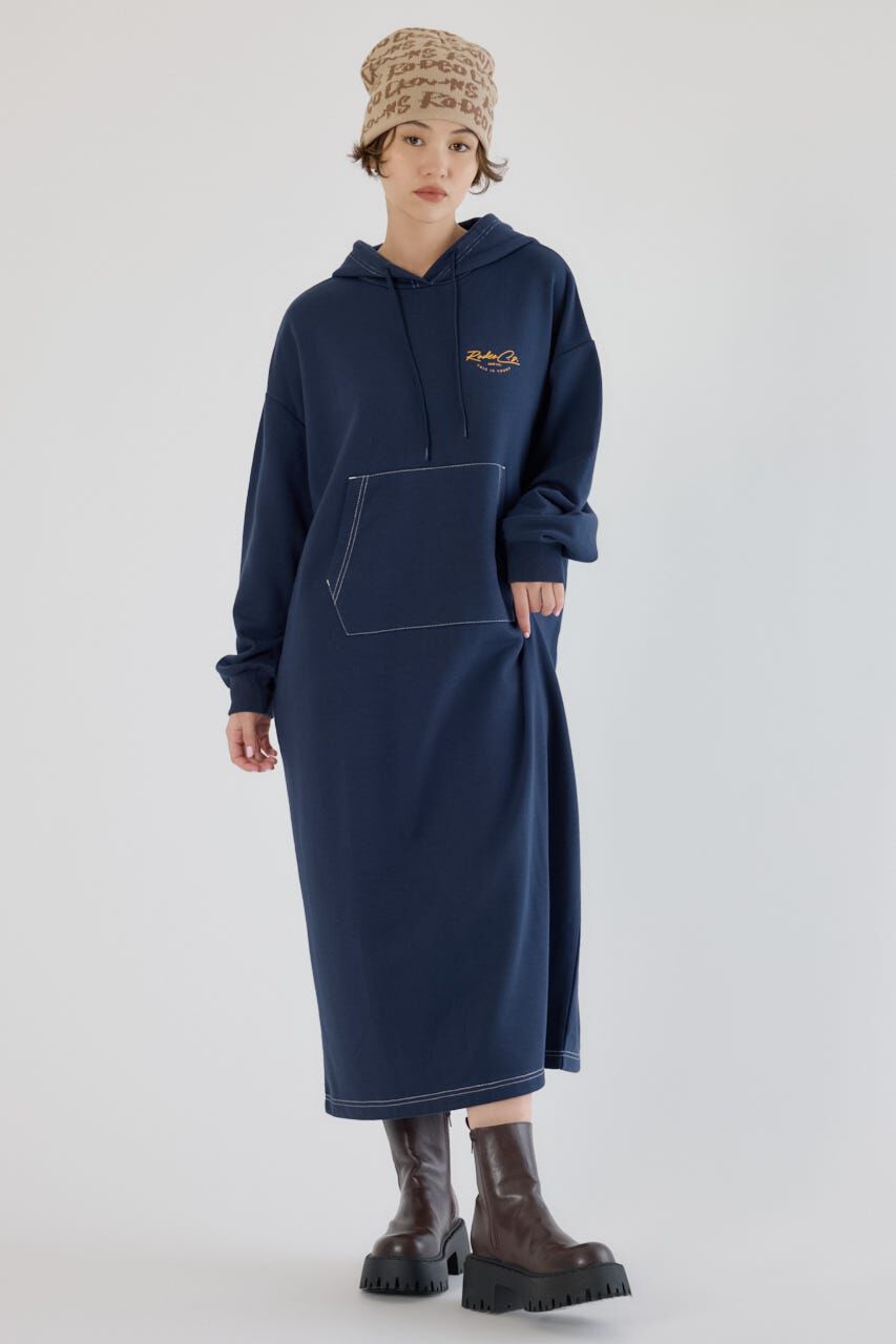 RODEO CROWNS「RCSカラーステッチパーカーワンピース」|ワンピース|