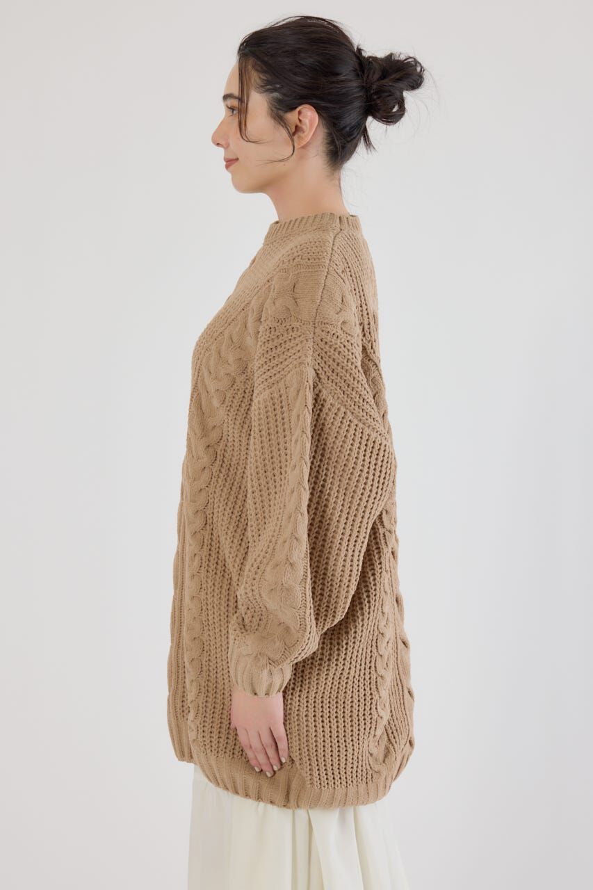 RODEO CROWNS「ケーブルモールニットワンピース」|ワンピース|