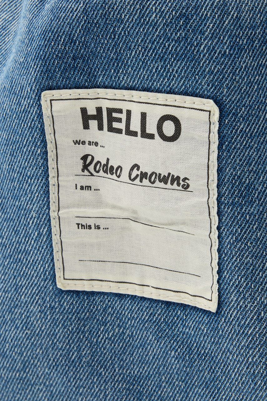 RODEO CROWNS「デニムフリルギャザーバッグ」|その他|