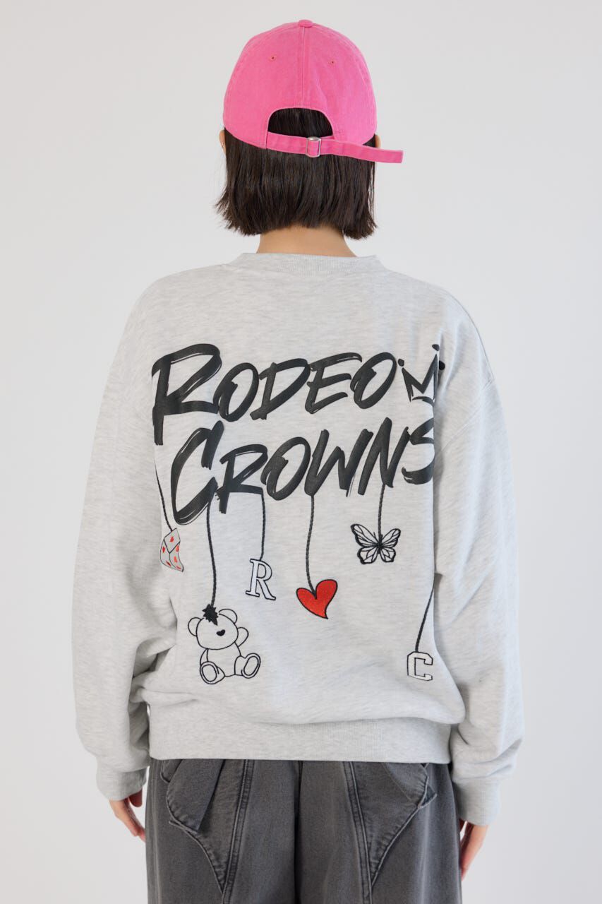 RODEO CROWNS「Dangling Charmsスウェット」|パーカー|