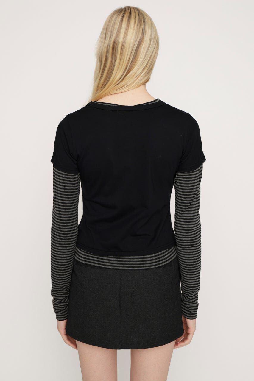 SLY「HEART HOLE 2P トップス」|Tシャツ・カットソー|