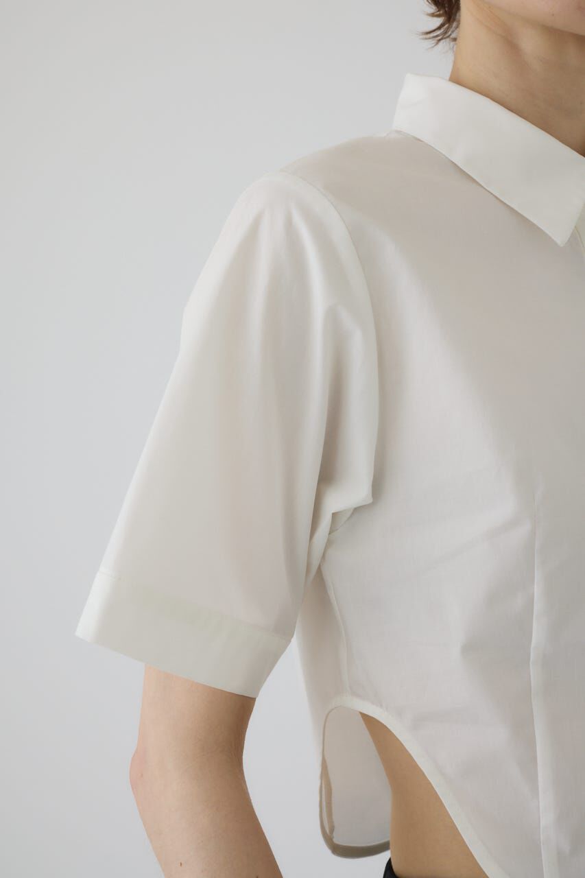 RIM.ARK 「Round hem short SH」|シャツ・ブラウス|