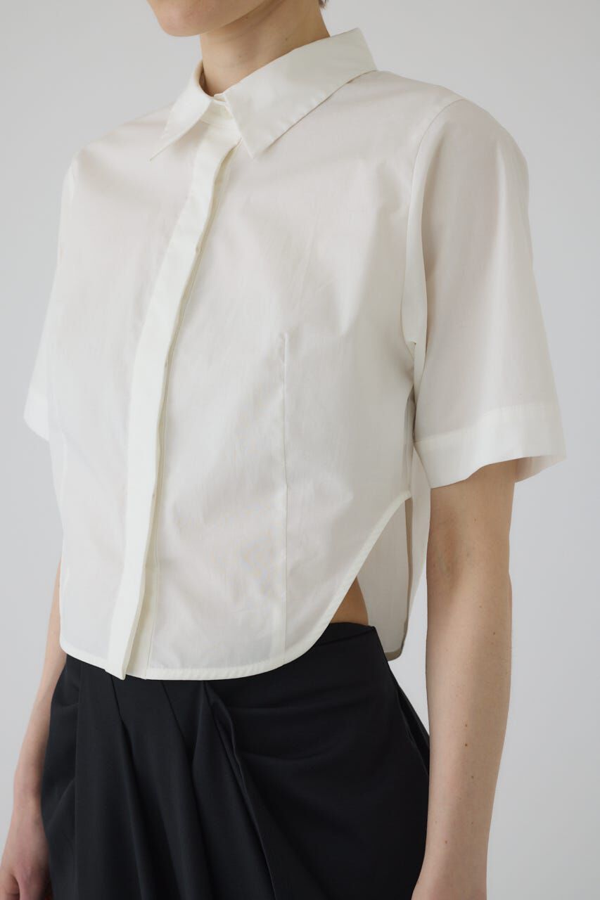 RIM.ARK 「Round hem short SH」|シャツ・ブラウス|