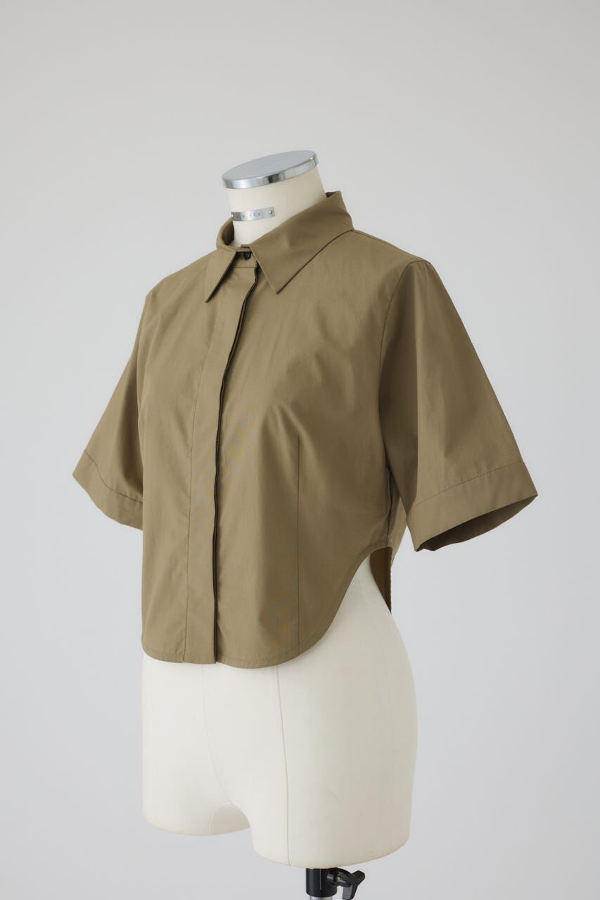 RIM.ARK 「Round hem short SH」|シャツ・ブラウス|