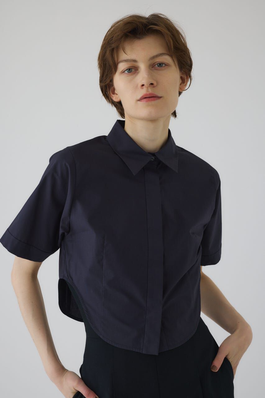 RIM.ARK 「Round hem short SH」|シャツ・ブラウス|