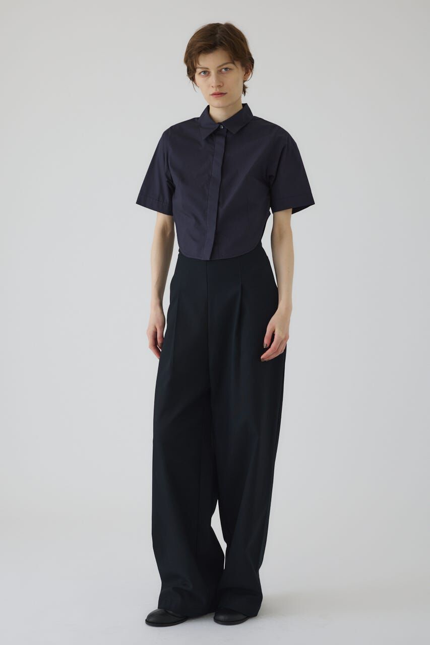 RIM.ARK 「Round hem short SH」|シャツ・ブラウス|