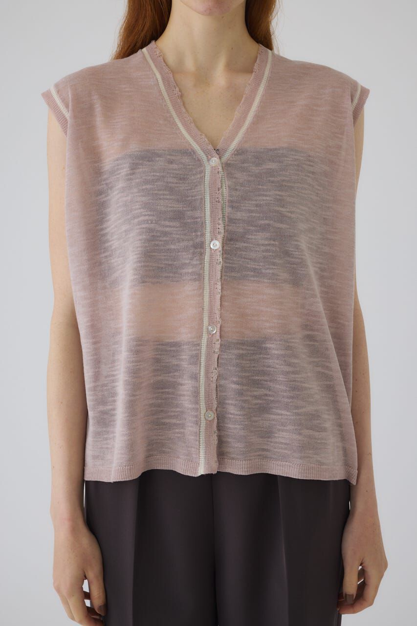 RIM.ARK 「Dry touch summer knit vest」|ニット・セーター|PNK