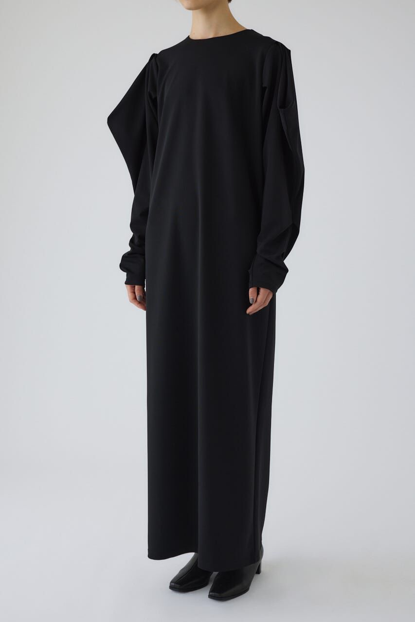 RIM.ARK 「Drape sleeve cut dress」|ワンピース|