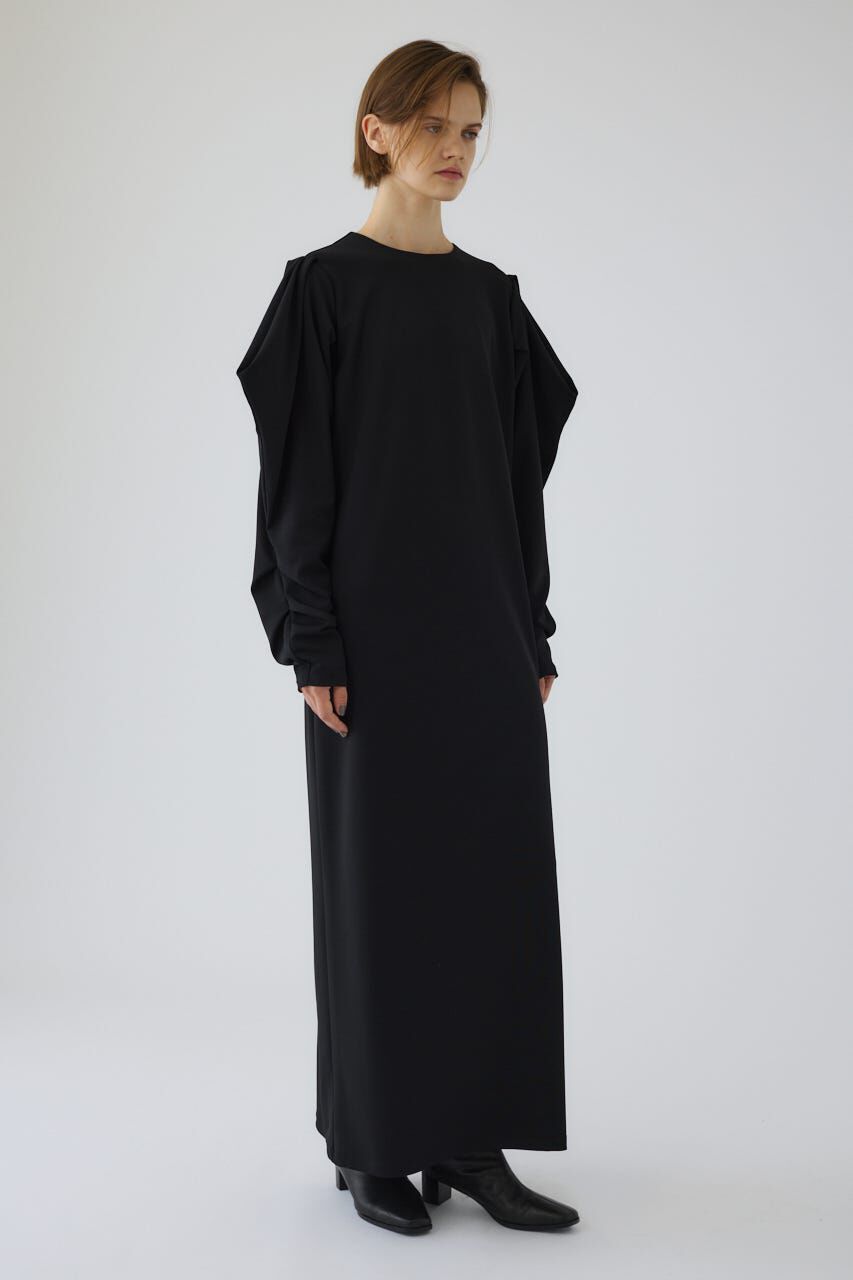 RIM.ARK 「Drape sleeve cut dress」|ワンピース|