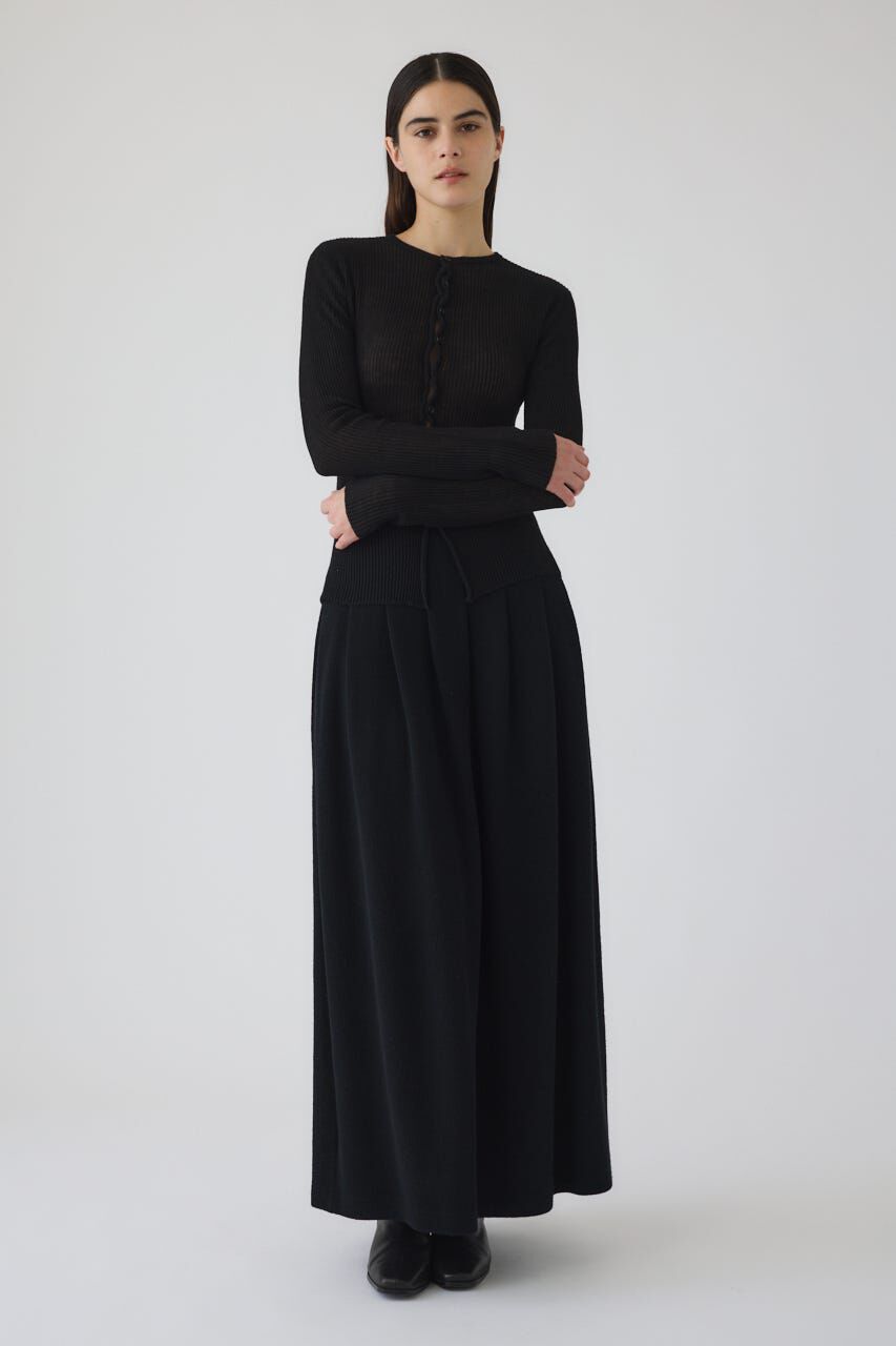 RIM.ARK 「Sheer rib spring knit」|ニット・セーター|