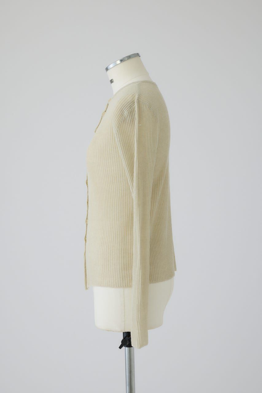 RIM.ARK 「Sheer rib spring knit」|ニット・セーター|