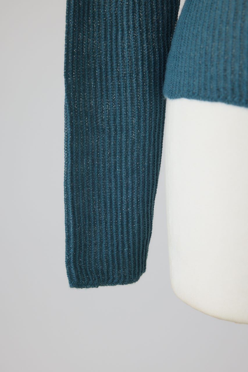RIM.ARK 「Sheer rib spring knit」|ニット・セーター|