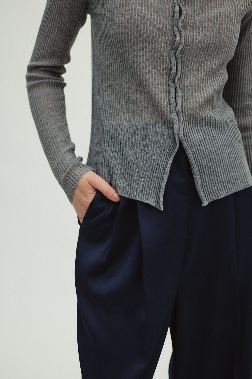 RIM.ARK 「Sheer rib spring knit」|ニット・セーター|