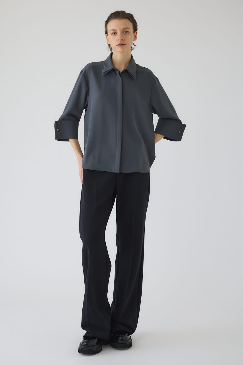 RIM.ARK 「W-collar classical blouse」|シャツ・ブラウス|GRY
