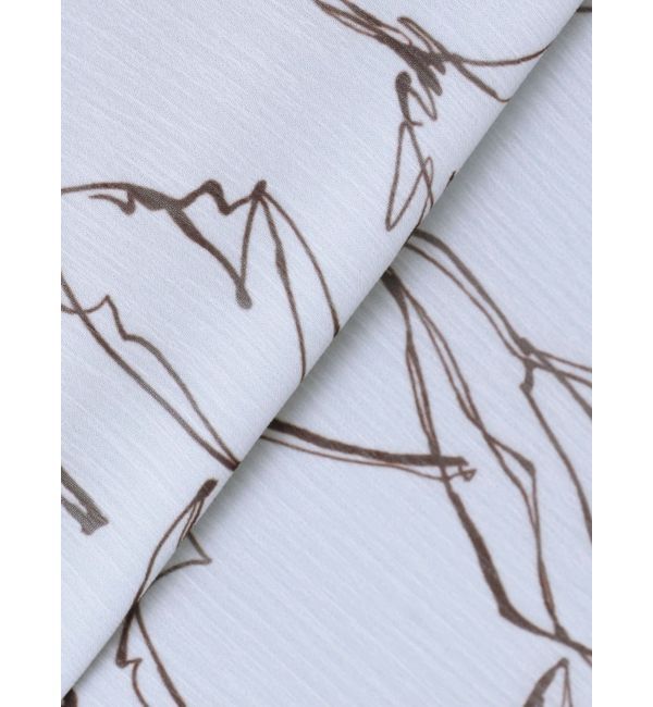 LAGUNAMOON「アシンメトリーネックラインプリントワンピース」|ワンピース|