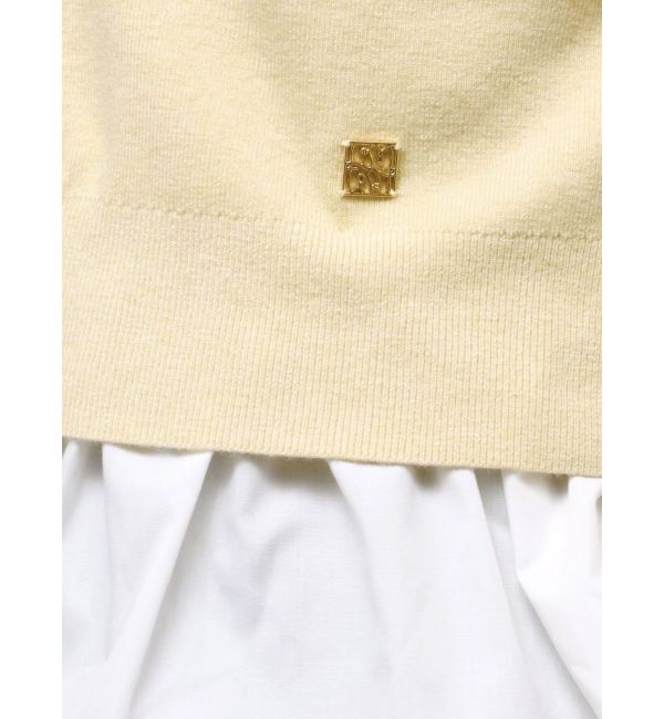 LAGUNAMOON「ペプラムドッキングニットカーディガン」|カーディガン|