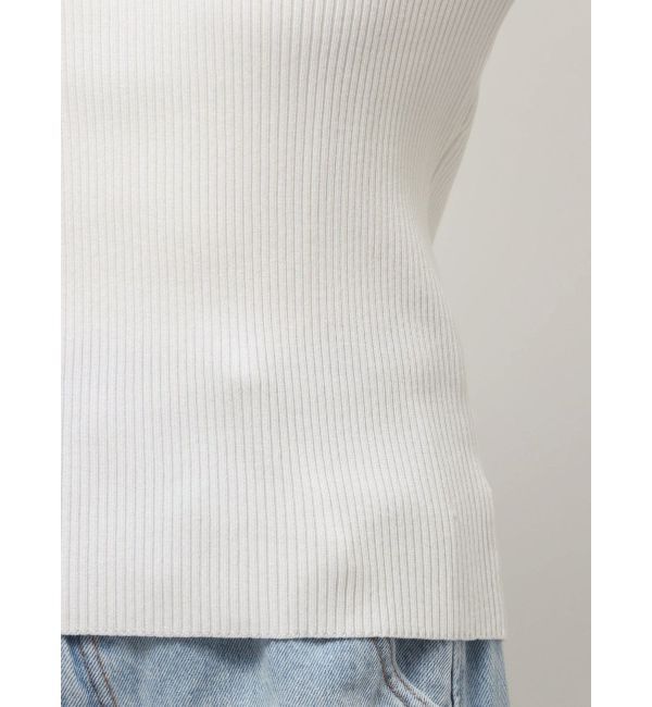 LAGUNAMOON「シアーパターンカフスリブニットプルオーバー」|ニット・セーター|