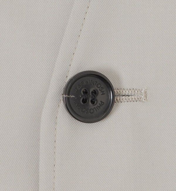 MACKINTOSH PHILOSOPHY「GREY LABEL カラーレスジャケット」|ノーカラージャケット|