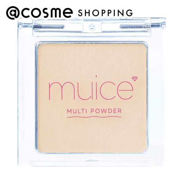  「muice スポットメンテパウダー 03ムラ消シイエロー (3.8g)」|フェイスパウダー|その他