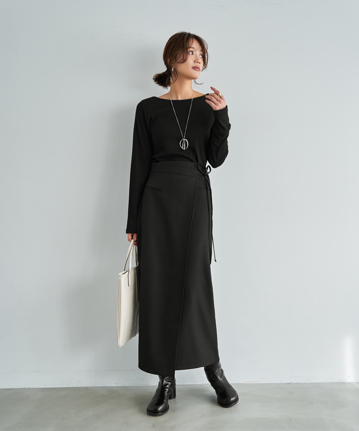 STYLE DELI「スタイリッシュラップスカート」|スカート|