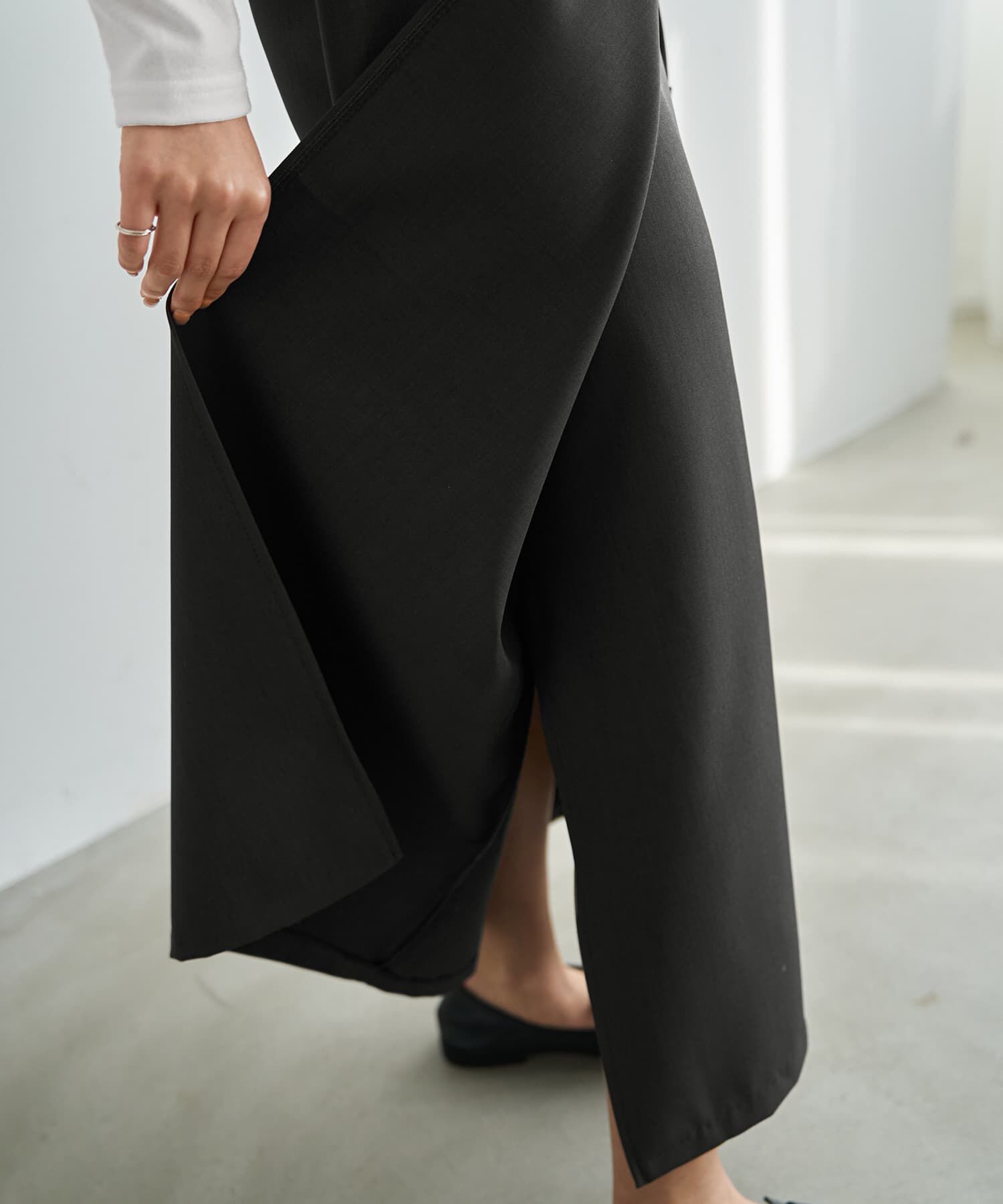 STYLE DELI「スタイリッシュラップスカート」|スカート|