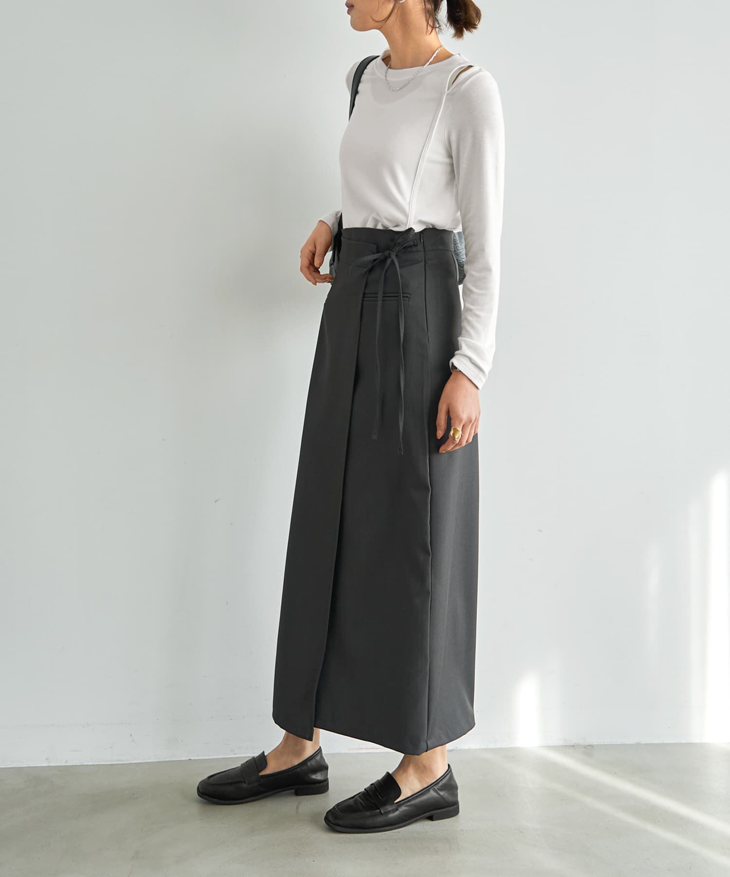 STYLE DELI「スタイリッシュラップスカート」|スカート|
