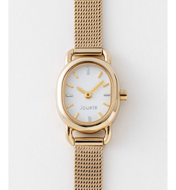 Jouete「タイムピース オーバル」|腕時計|イエローゴールド