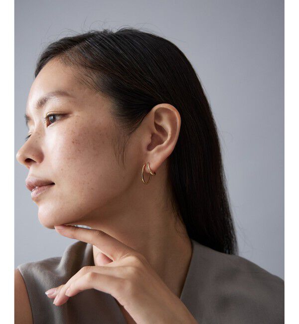 Jouete「ダブルイヤリング オーバル」|イヤリング|