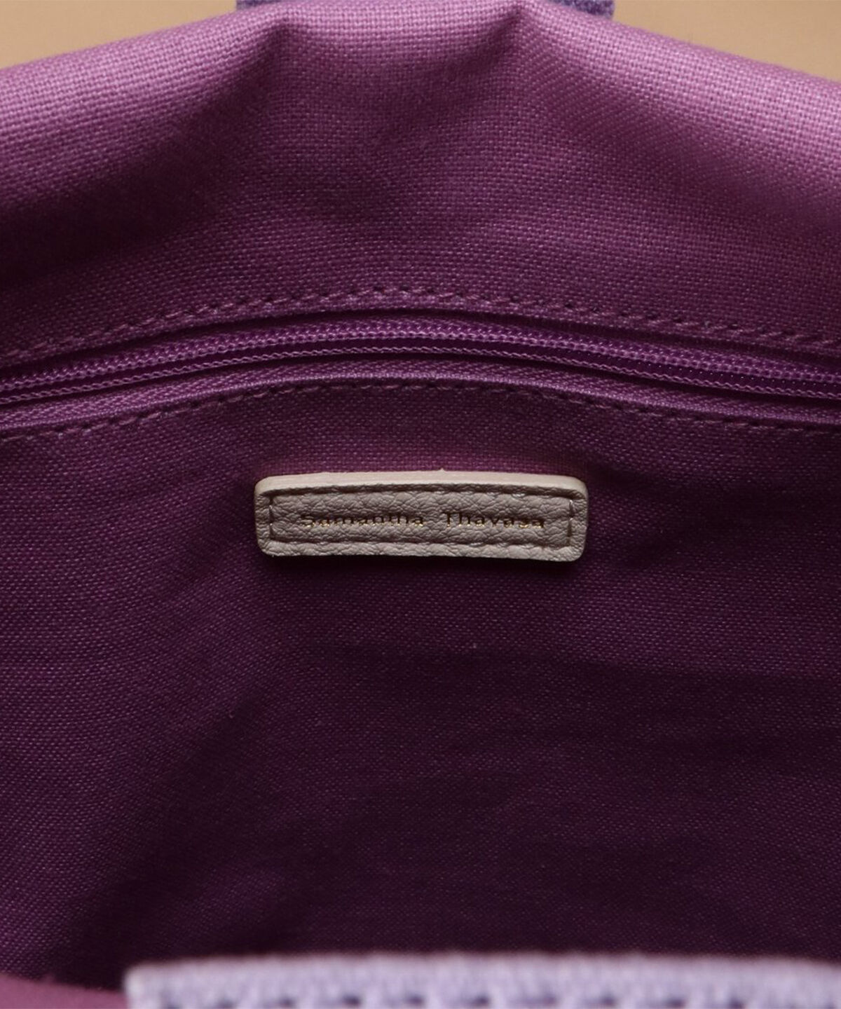 Samantha Thavasa「[ｵﾝﾗｲﾝ&一部店舗限定ｶﾗｰ]ｻﾏﾝｻﾀﾊﾞｻﾊﾟｯﾁﾜｰｸﾄｰﾄ 」|トートバッグ|