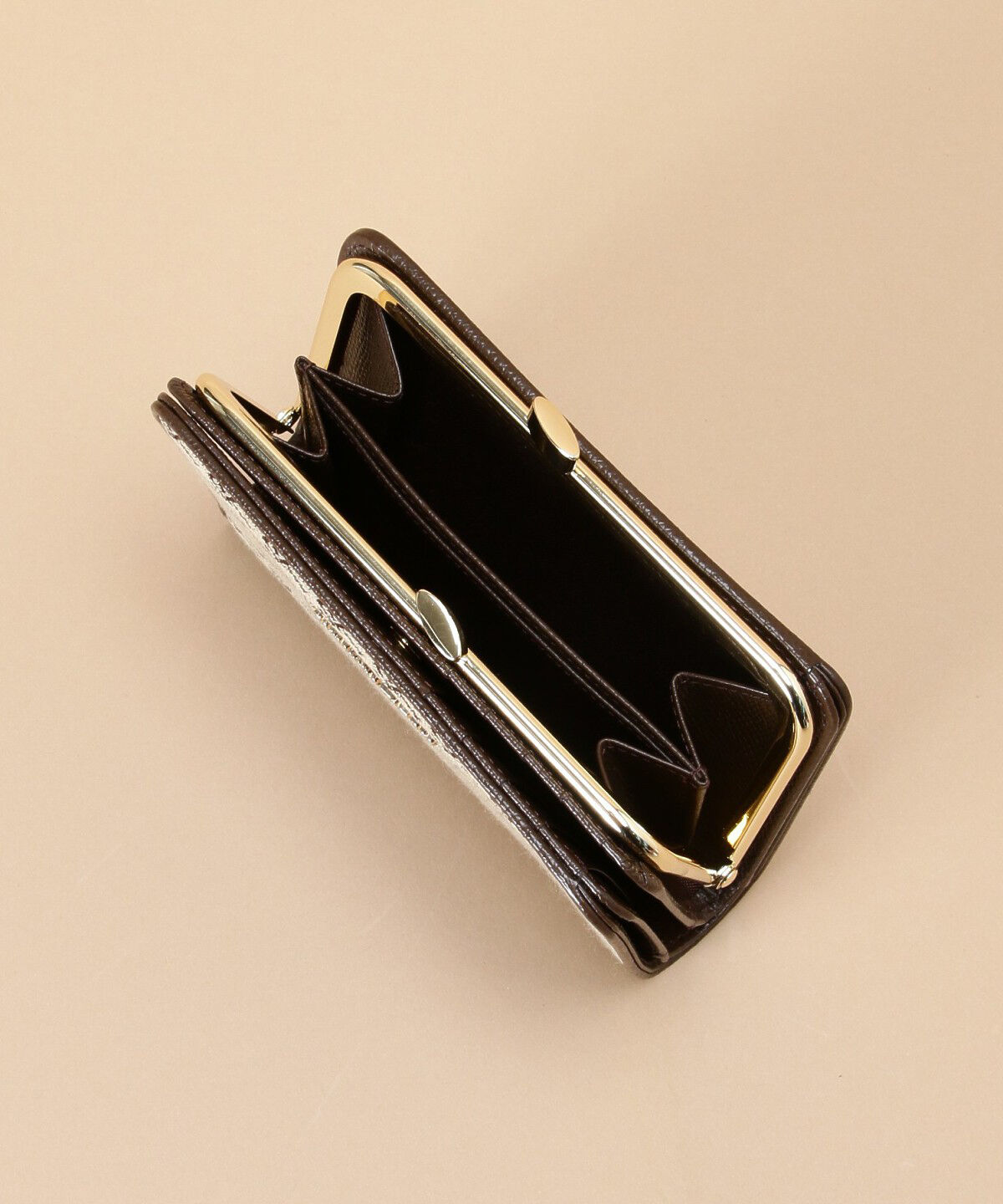 Samantha Thavasa「ST Jacquard 二つ折り口金財布」|財布|