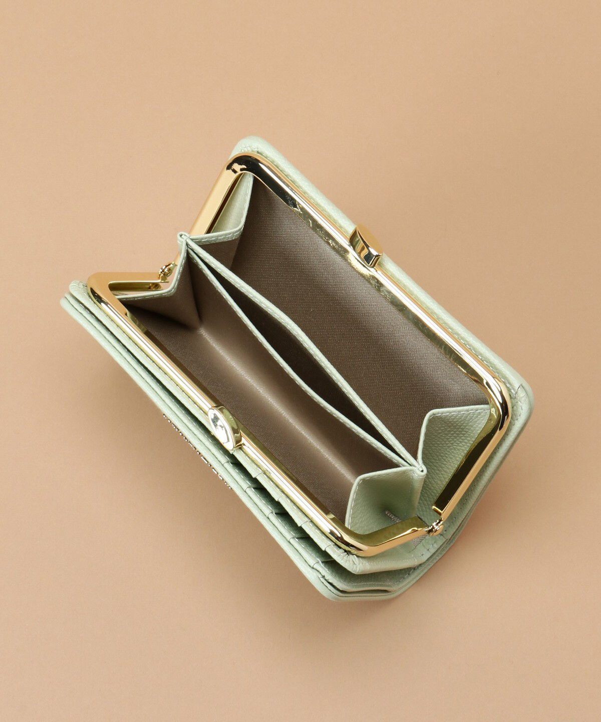 Samantha Thavasa「ST Jacquard 二つ折り口金財布」|財布|