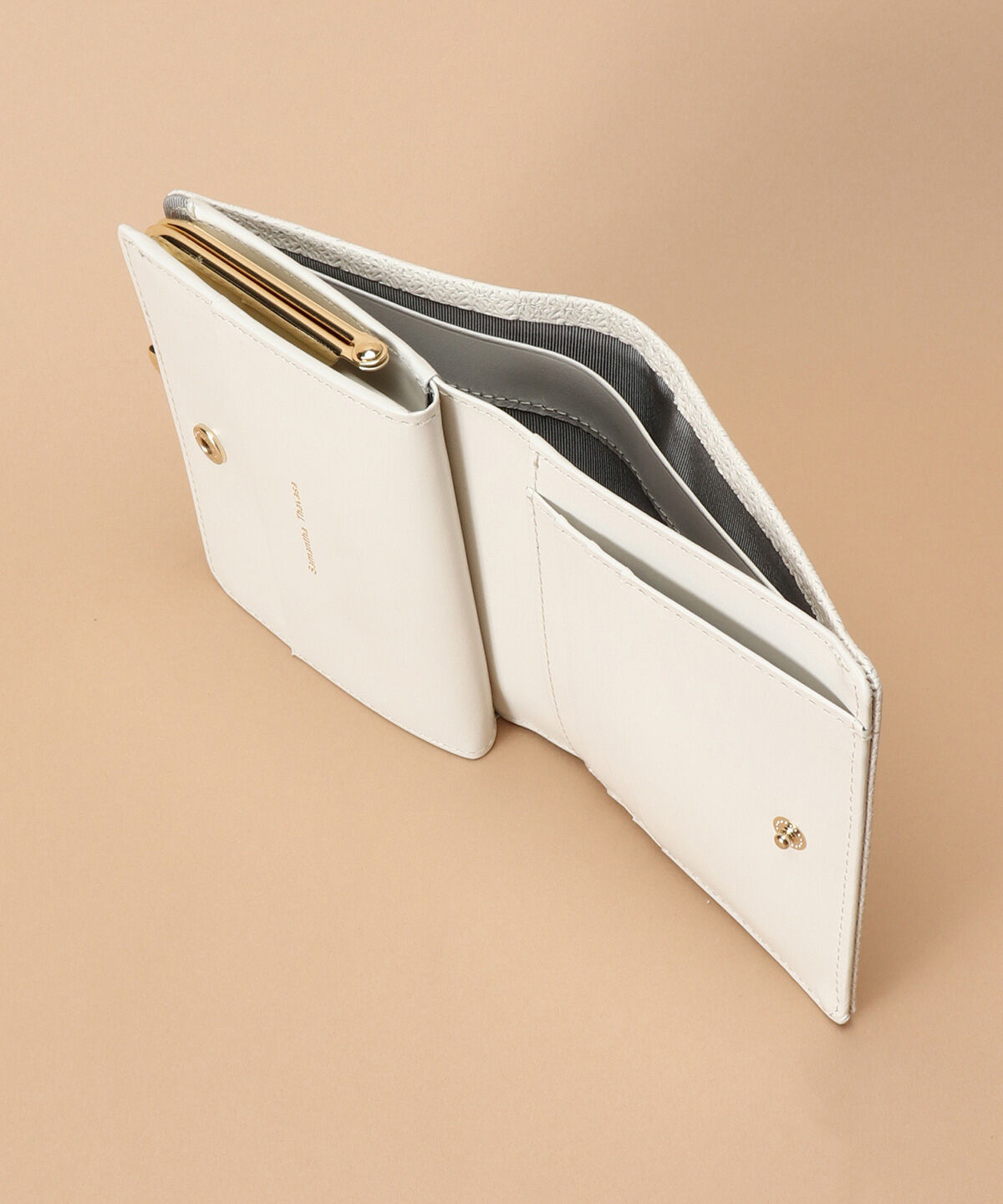 Samantha Thavasa「レース調型押し口金折財布」|財布|