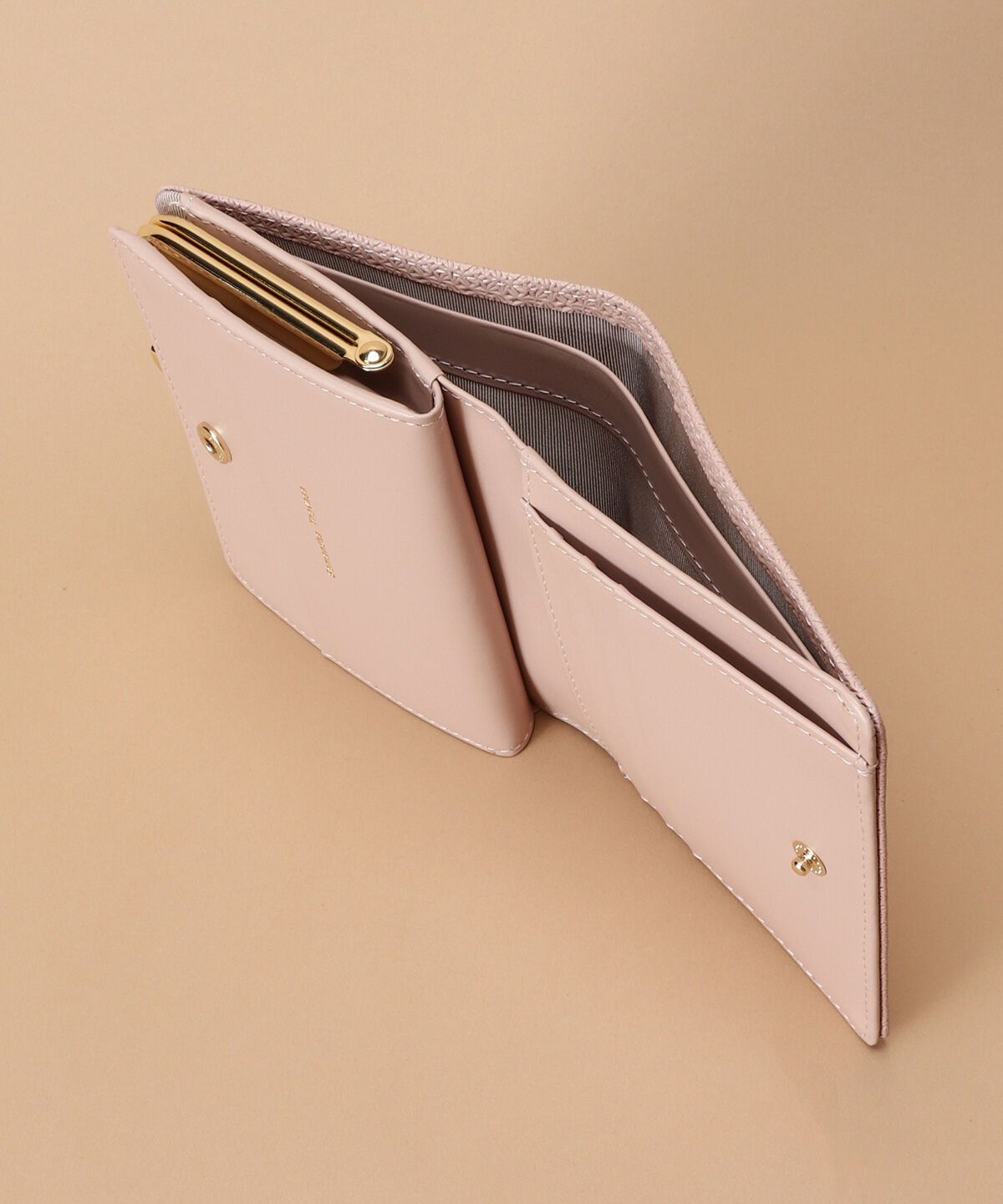 Samantha Thavasa「レース調型押し口金折財布」|財布|