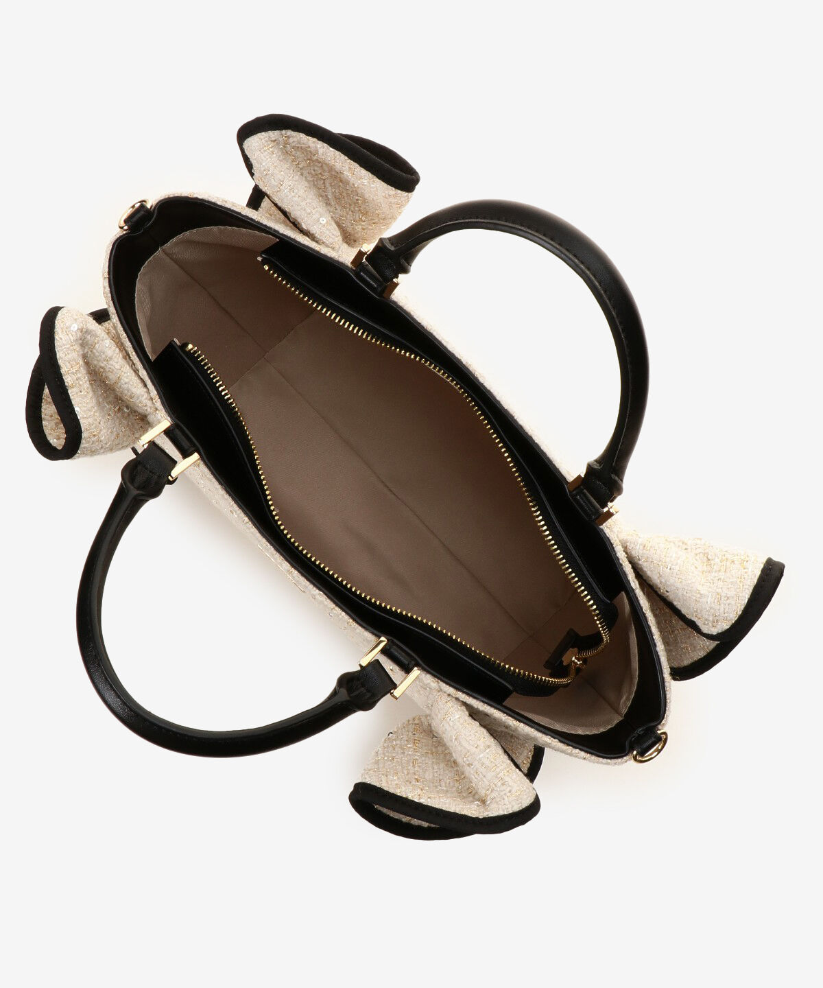 Samantha Vega「ツイードフリルトート(大)」|ハンドバッグ|