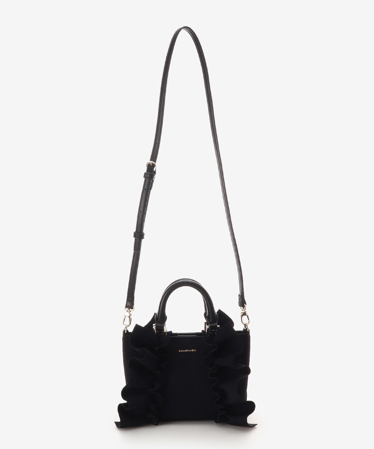 Samantha Vega「シンプルフリルハンドバッグ（ミニ）」|ハンドバッグ|