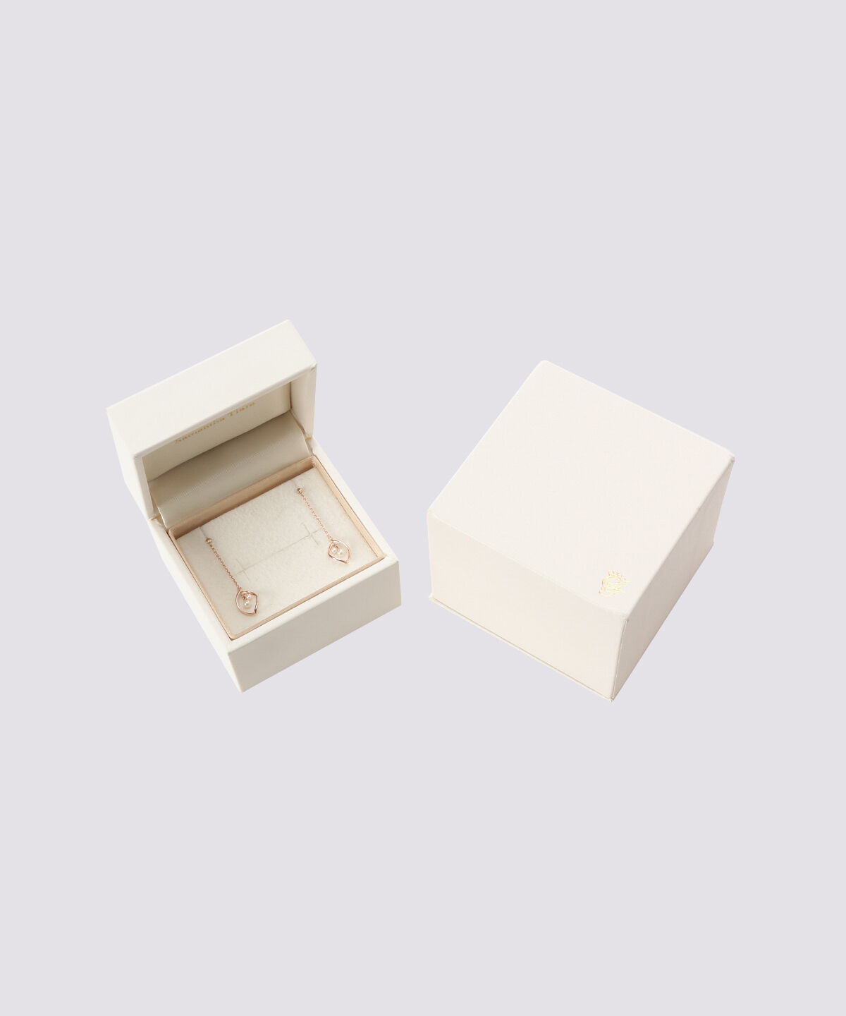 newme by Samantha Thavasa「K10 PG パール リーフピアス」|ピアス|