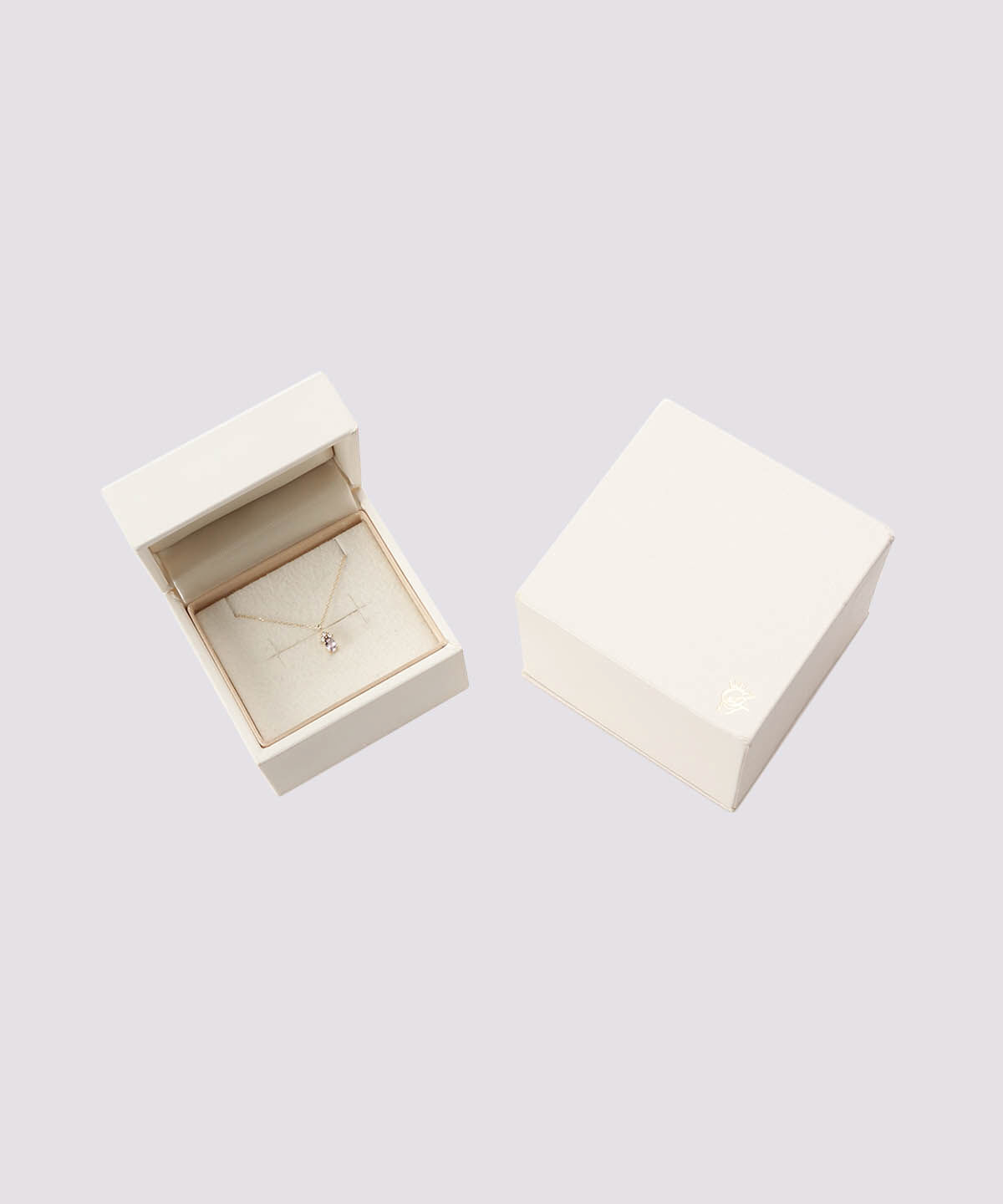 newme by Samantha Thavasa「K10 YG アメシスト オーバルネックレス ≪2月 誕生石≫」|ネックレス|