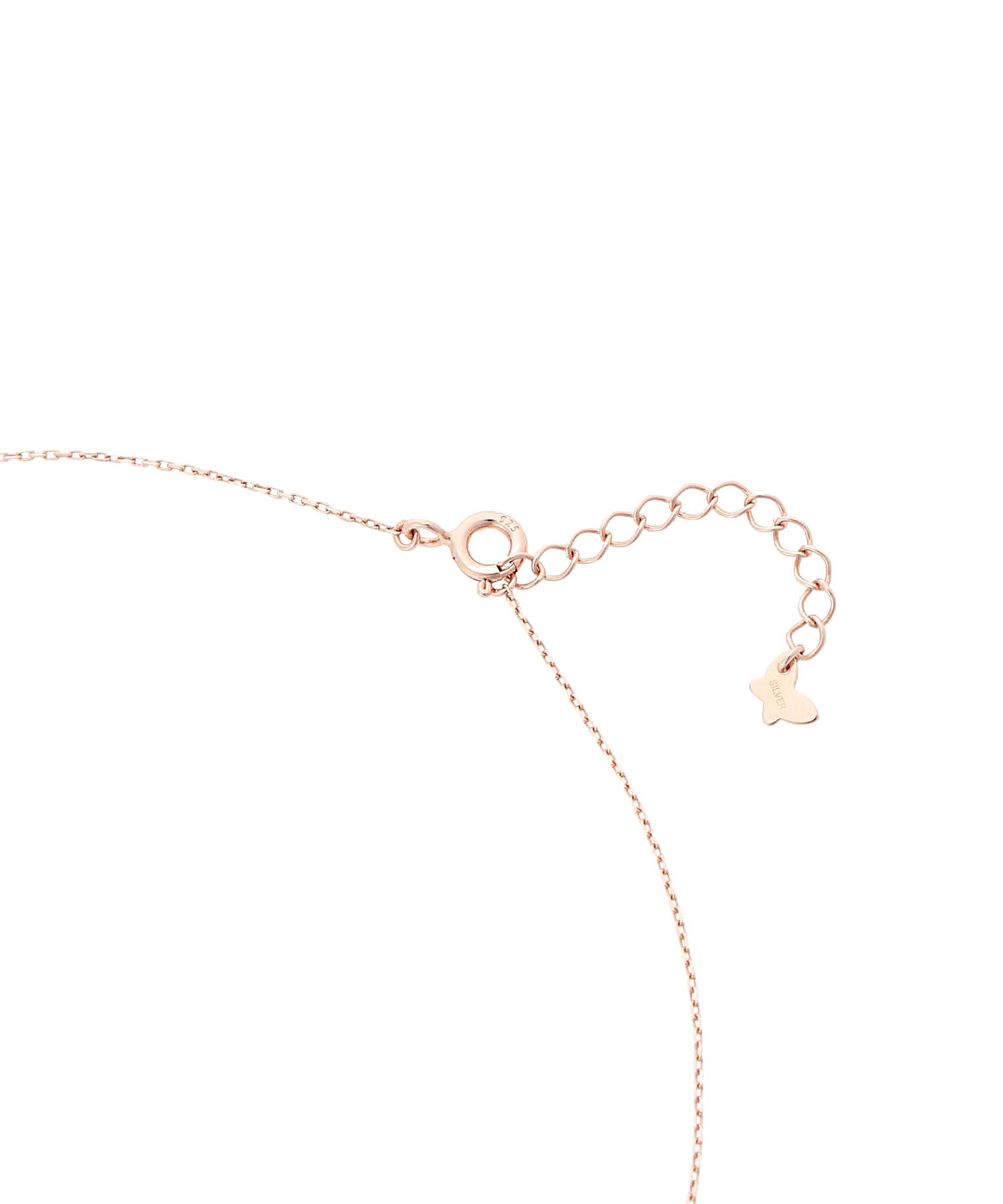 newme by Samantha Thavasa「ラブノット ペンタグラムネックレス(ローズクォーツ)」|ネックレス|