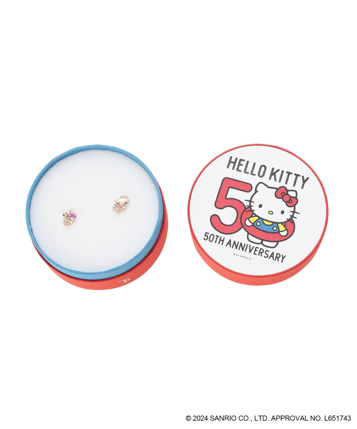 newme by Samantha Thavasa「「ハローキティ」50周年記念コレクション アシンメトリーピアス」|ピアス|