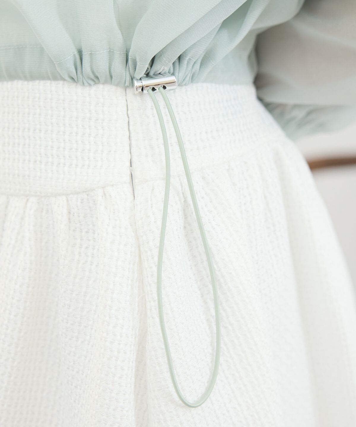 REDYAZEL「フロントポケットシアージャケット」|ノーカラージャケット|