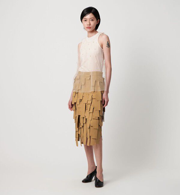 AEWEN MATOPH「＜AEWEN MATOPH＞フリンジスカート」|スカート|