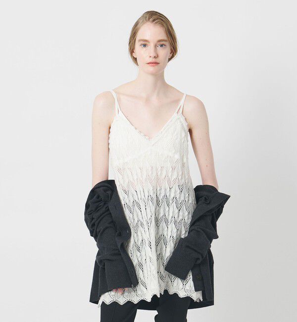 AEWEN MATOPH「＜AEWEN MATOPH＞ニットレースキャミソールワンピース」|ワンピース|